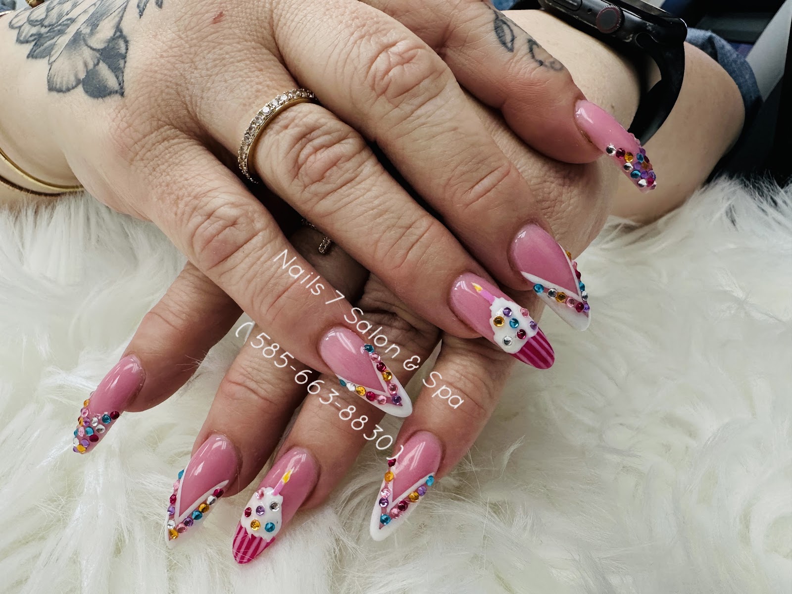 Nails 7 Salon & Spa nail work in Rochester, New York